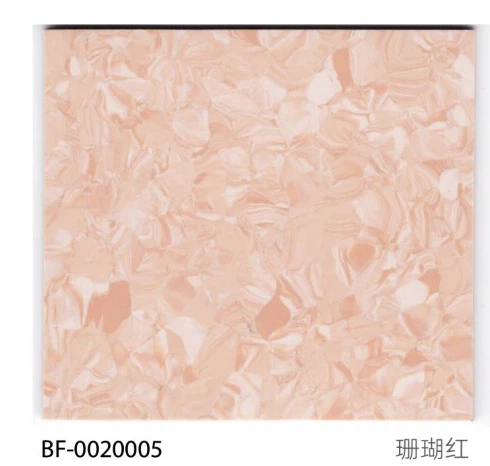 Antibacterial Vinyl Homogeneous Flooring